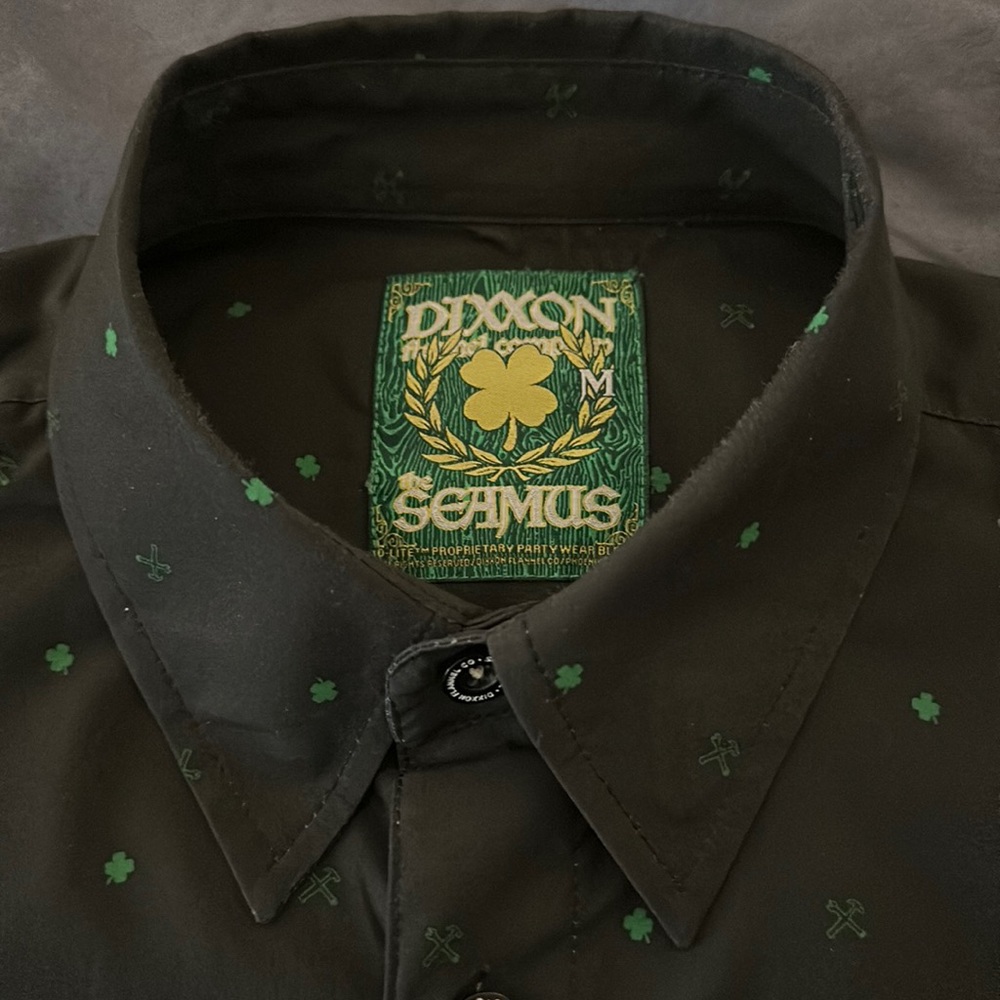 Mens Medium Dixxon party Shirt-Seamus